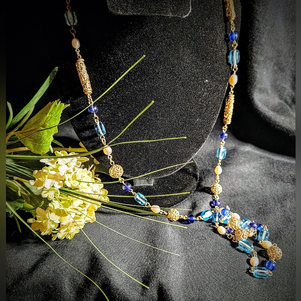 Lia Sophia "Lush" Beaded Necklace